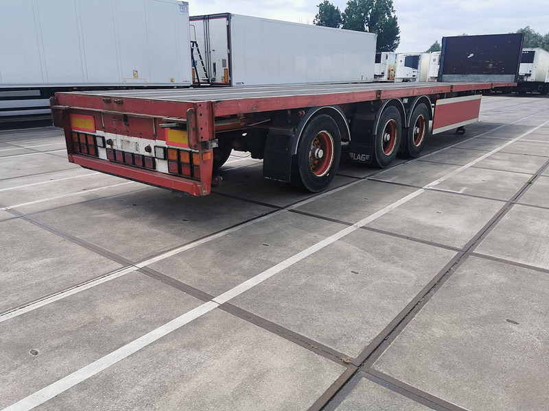 LAG O-3-39-LS 3 AXLES BPW DRUM - Semi-remorque plateau: photos 2 LAG O-3-39-LS 3 AXLES BPW DRUM - Semi-remorque plateau: photos 2
