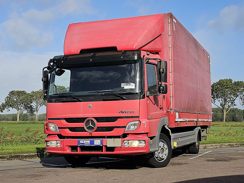 Mercedes-Benz ATEGO 818 - Camion à rideaux coulissants: photos 1 Mercedes-Benz ATEGO 818 - Camion à rideaux coulissants: photos 1