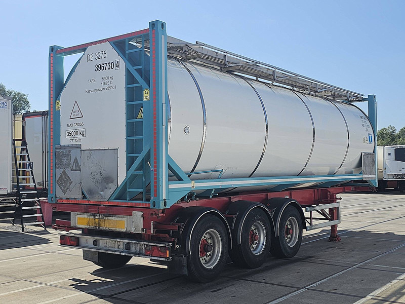 ROHR SA 39/L ATL tankcontainer chass - Semi-remorque porte-conteneur/ Caisse mobile: photos 2 ROHR SA 39/L ATL tankcontainer chass - Semi-remorque porte-conteneur/ Caisse mobile: photos 2