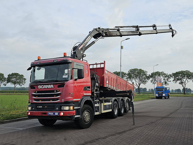 Scania G400 8X4*4 HIAB 211EP-3 - Camion benne, Camion grue: photos 2 Scania G400 8X4*4 HIAB 211EP-3 - Camion benne, Camion grue: photos 2