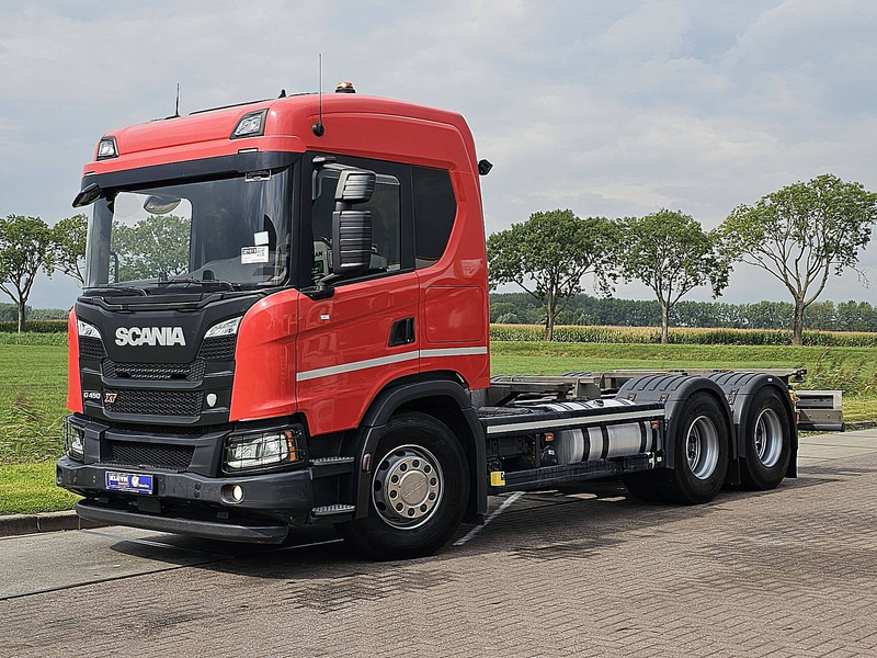 Scania G450 6X4 RETARDER WB395 - Camion porte-conteneur/ Caisse mobile: photos 2 Scania G450 6X4 RETARDER WB395 - Camion porte-conteneur/ Caisse mobile: photos 2