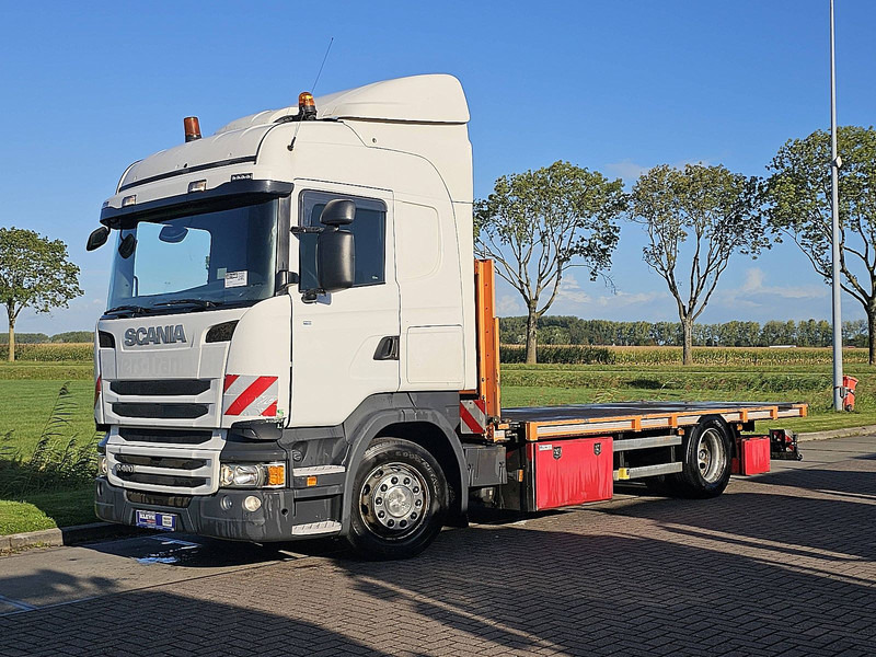 Scania R400 RETARDER TWISTLOCKS - Camion plateau: photos 2 Scania R400 RETARDER TWISTLOCKS - Camion plateau: photos 2