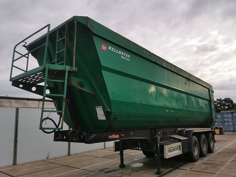 WELLMEYER 50M3 STEEL SAF LIFT AXLE - Semi-remorque benne: photos 1 WELLMEYER 50M3 STEEL SAF LIFT AXLE - Semi-remorque benne: photos 1