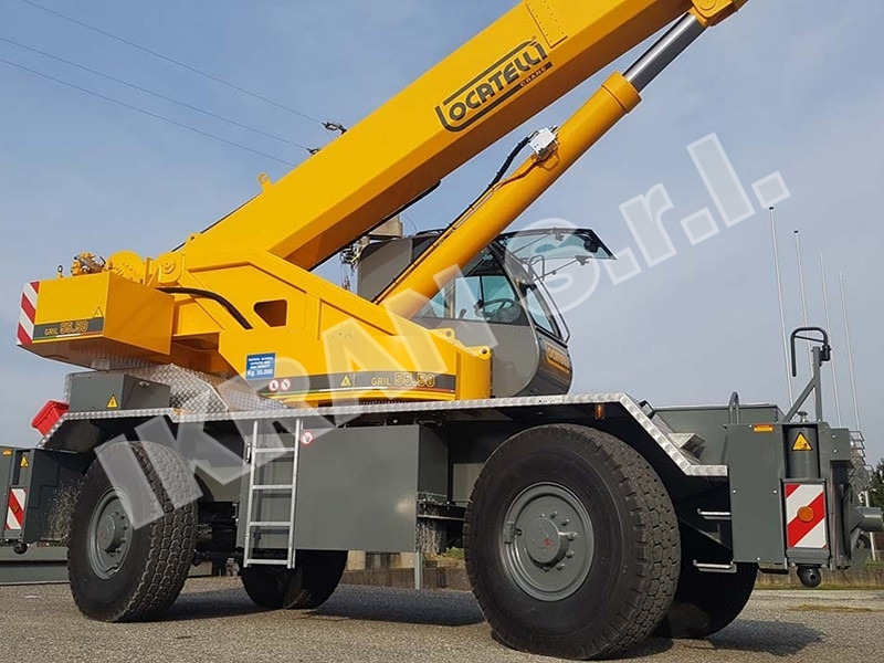 Locatelli GRIL 55.50 - Grue automotrice lente: photos 3 Locatelli GRIL 55.50 - Grue automotrice lente: photos 3