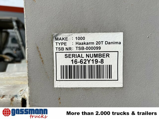 Ampliroll/ Multibenne système neuf 20t Abrollanlage Danima: photos 7