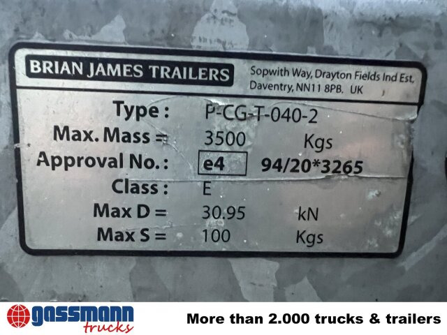 Brian James CarGO Connect, Plane, Winde - Remorque porte-engin surbaissée: photos 3 Brian James CarGO Connect, Plane, Winde - Remorque porte-engin surbaissée: photos 3