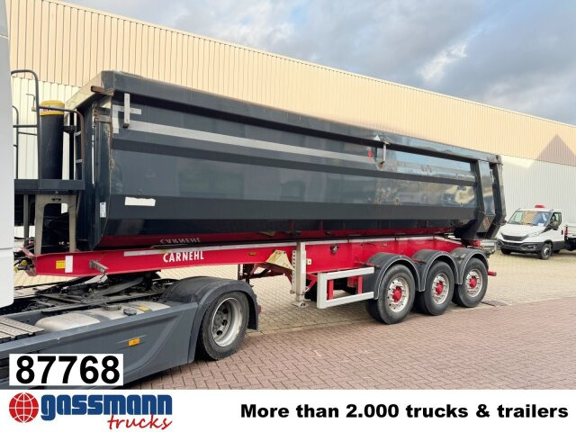 Carnehl CHKS/HH, Stahlmulde ca. 34m³, Liftachse, - Semi-remorque benne: photos 1 Carnehl CHKS/HH, Stahlmulde ca. 34m³, Liftachse, - Semi-remorque benne: photos 1