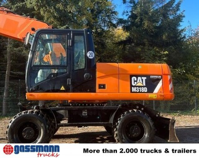 CAT M318D Mobilbagger - Engins de chantier: photos 3 CAT M318D Mobilbagger - Engins de chantier: photos 3
