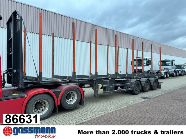 GSODAM GSTB3SL Holzauflieger, Liftachse - Semi-remorque grumier: photos 1 GSODAM GSTB3SL Holzauflieger, Liftachse - Semi-remorque grumier: photos 1