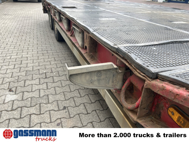 Goldhofer TU 3-24/80, hydr. Rampen, Verbr. auf 3m - Remorque porte-engin surbaissée: photos 2 Goldhofer TU 3-24/80, hydr. Rampen, Verbr. auf 3m - Remorque porte-engin surbaissée: photos 2