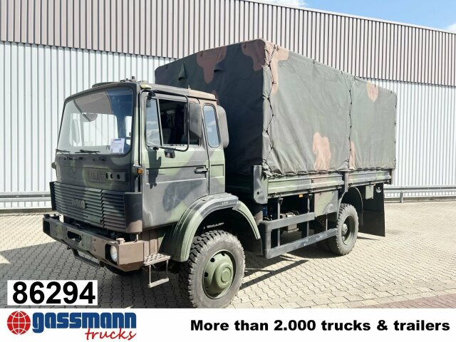 Iveco 110-17 AW 4x4, Ex-, Küche - Camion plateau: photos 1 Iveco 110-17 AW 4x4, Ex-, Küche - Camion plateau: photos 1