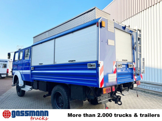 Iveco 120-23 AW 4x4 Doka, V8-Motor, Gerätewagen, - Camion plateau: photos 3 Iveco 120-23 AW 4x4 Doka, V8-Motor, Gerätewagen, - Camion plateau: photos 3
