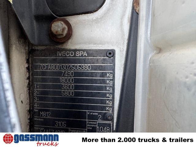 Iveco EuroCargo ML 80E18 K 4x2 - Camion benne: photos 5 Iveco EuroCargo ML 80E18 K 4x2 - Camion benne: photos 5