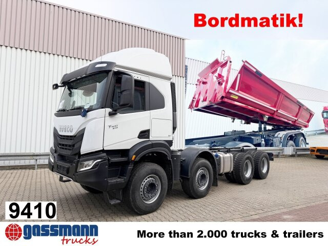 Iveco T-Way AT410T51/58 8x4, Retarder, Bordmatik, 4x - Camion benne: photos 1 Iveco T-Way AT410T51/58 8x4, Retarder, Bordmatik, 4x - Camion benne: photos 1