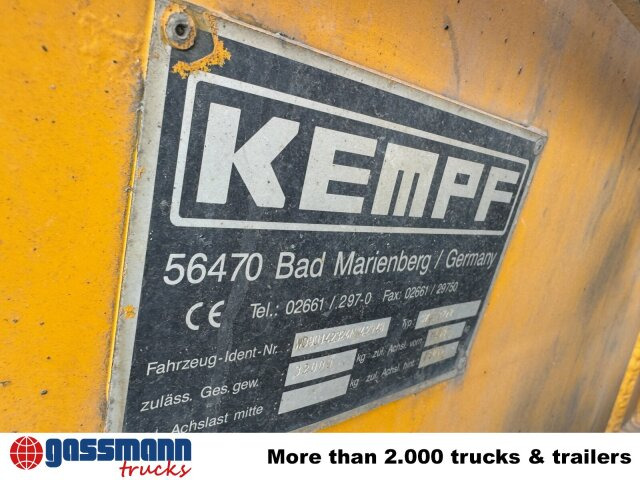 Kempf SKM 32/2, Alumulde ca. 27m³ - Semi-remorque benne: photos 3 Kempf SKM 32/2, Alumulde ca. 27m³ - Semi-remorque benne: photos 3