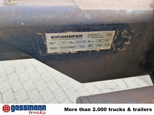 Kinshofer 332V -1100 Drehservo, Bj.2011 - Pinces: photos 3 Kinshofer 332V -1100 Drehservo, Bj.2011 - Pinces: photos 3