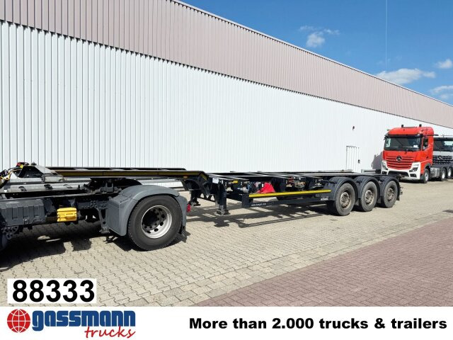 Kögel Port 45 Simplex, Container-Chassis, - Semi-remorque porte-conteneur/ Caisse mobile: photos 1 Kögel Port 45 Simplex, Container-Chassis, - Semi-remorque porte-conteneur/ Caisse mobile: photos 1