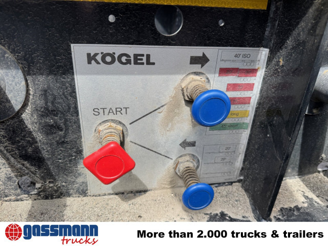 Kögel Port 45 Simplex, Container-Chassis, - Semi-remorque porte-conteneur/ Caisse mobile: photos 4 Kögel Port 45 Simplex, Container-Chassis, - Semi-remorque porte-conteneur/ Caisse mobile: photos 4