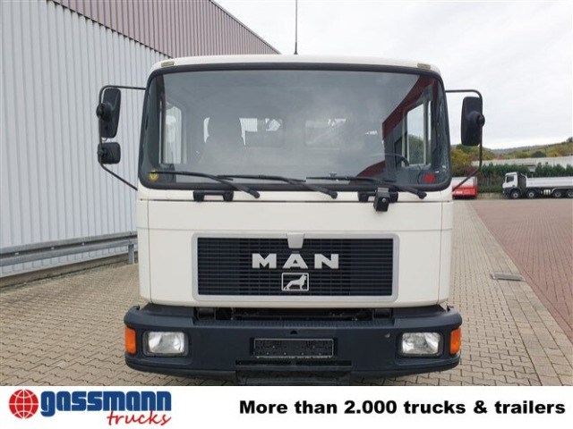MAN 14.152 F 4x2 BB mit Kran Hiab 060-2 - Camion ampliroll, Camion grue: photos 3 MAN 14.152 F 4x2 BB mit Kran Hiab 060-2 - Camion ampliroll, Camion grue: photos 3