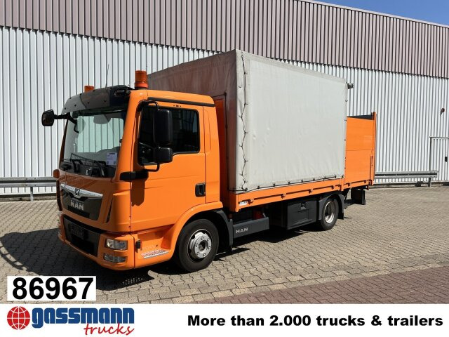 MAN TGL 7.180 4X2 BL mit LBW BÄR - Camion plateau: photos 1 MAN TGL 7.180 4X2 BL mit LBW BÄR - Camion plateau: photos 1