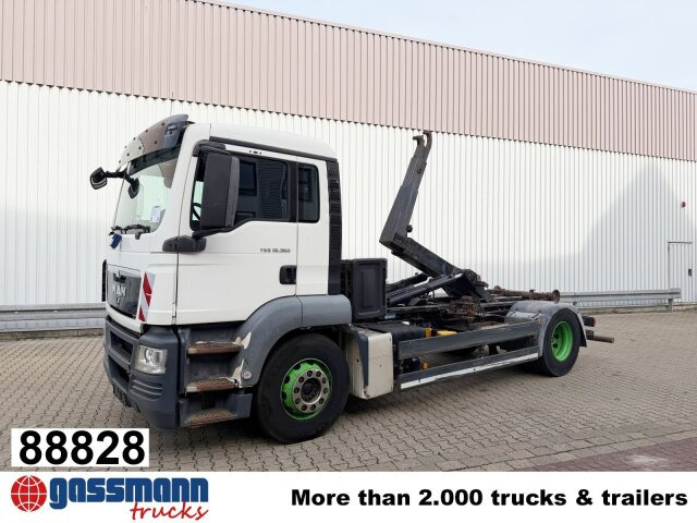 MAN TGS 18.360 4X2 BL, Hyva 10.45 S, - Camion ampliroll: photos 1 MAN TGS 18.360 4X2 BL, Hyva 10.45 S, - Camion ampliroll: photos 1