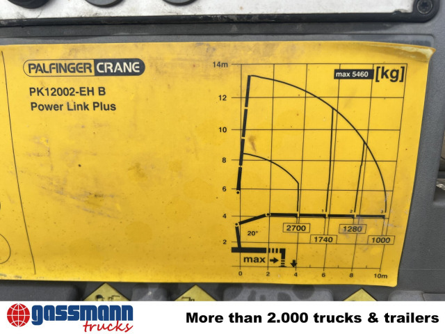 MAN TGS 18.400 4X2 BL, Kran PK 12002-EH B Funk, 2x - Camion plateau, Camion grue: photos 4 MAN TGS 18.400 4X2 BL, Kran PK 12002-EH B Funk, 2x - Camion plateau, Camion grue: photos 4