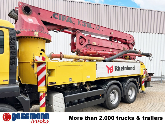 MAN TGS 33.440 6X4 BB, Betonpumpe CIFA K31L XZ, 31m - Camion pompe: photos 3 MAN TGS 33.440 6X4 BB, Betonpumpe CIFA K31L XZ, 31m - Camion pompe: photos 3