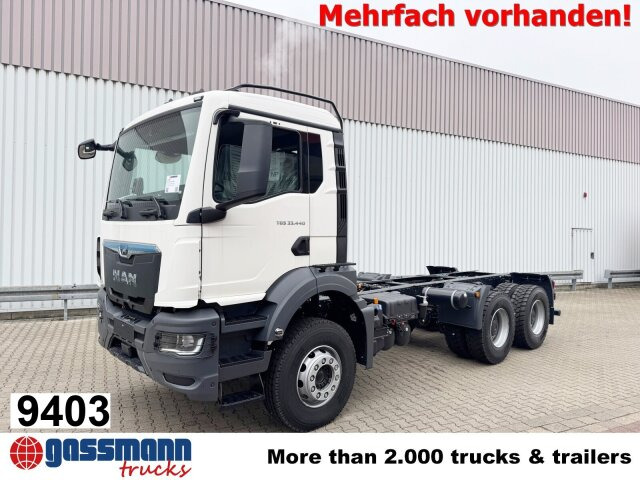 MAN TGS 33.440 6x4 BB, mehrfach vorhanden! - Châssis cabine: photos 1 MAN TGS 33.440 6x4 BB, mehrfach vorhanden! - Châssis cabine: photos 1