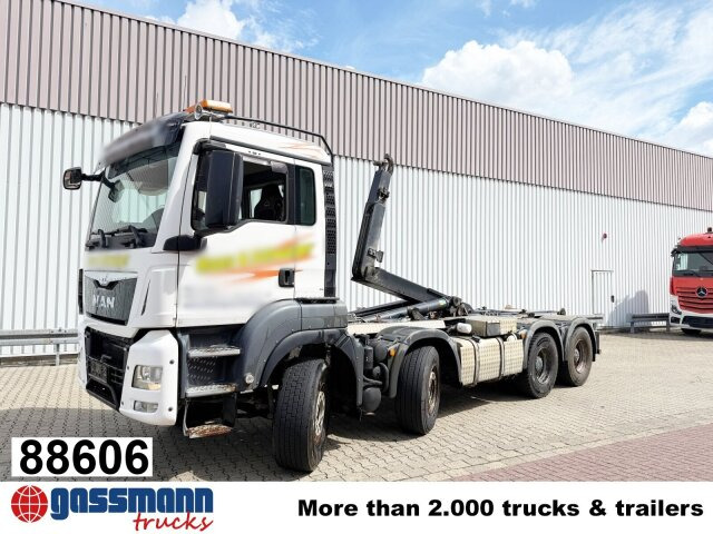 MAN TGS 35.480 8x4 BL, PriTarder, Navi - Camion ampliroll: photos 1 MAN TGS 35.480 8x4 BL, PriTarder, Navi - Camion ampliroll: photos 1