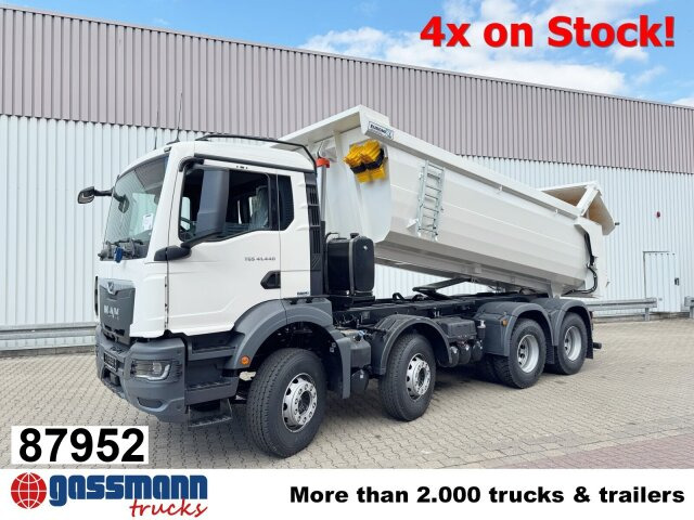 MAN TGS 41.440/480 8x4 BB, Mulde ca. 16m³ mit - Châssis cabine: photos 1 MAN TGS 41.440/480 8x4 BB, Mulde ca. 16m³ mit - Châssis cabine: photos 1