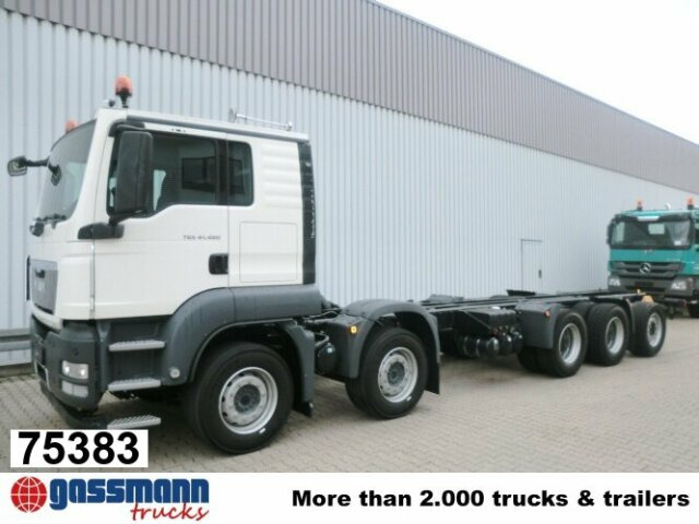 MAN TGS 50.480 BB 10x4, 2x VORHANDEN! - Châssis cabine: photos 1 MAN TGS 50.480 BB 10x4, 2x VORHANDEN! - Châssis cabine: photos 1