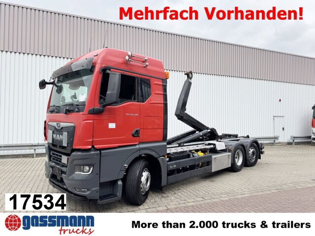 MAN TGX 26.470 6X2-4 BL, Lenk-/Liftachse, - Camion ampliroll: photos 1 MAN TGX 26.470 6X2-4 BL, Lenk-/Liftachse, - Camion ampliroll: photos 1
