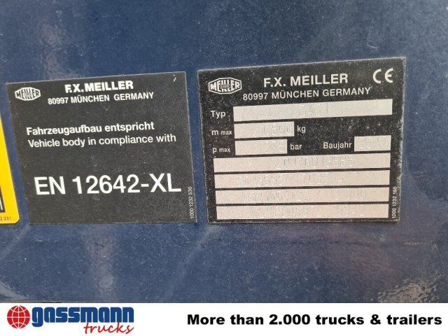 Meiller 3-Seiten-Kippaufbau ca. 12m³ - Benne pour poids lourds: photos 3 Meiller 3-Seiten-Kippaufbau ca. 12m³ - Benne pour poids lourds: photos 3