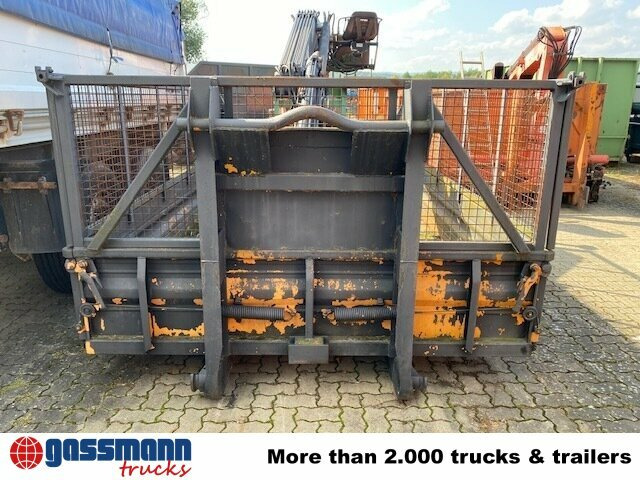 Meiller Abrollcontainer mit Kran Hiab 071 AW B3, ca. - Benne ampliroll: photos 3 Meiller Abrollcontainer mit Kran Hiab 071 AW B3, ca. - Benne ampliroll: photos 3