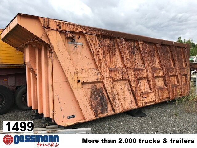 Meiller Meiller Stahlmulde, 36 cbm - Benne pour poids lourds: photos 1 Meiller Meiller Stahlmulde, 36 cbm - Benne pour poids lourds: photos 1