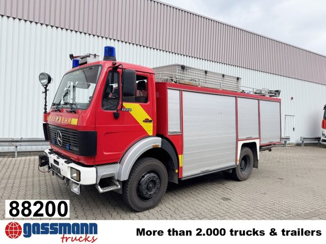 Mercedes-Benz 1222 AF 4x4, Rüstwagen RW 2, Seilwinde - Ambulance: photos 1 Mercedes-Benz 1222 AF 4x4, Rüstwagen RW 2, Seilwinde - Ambulance: photos 1