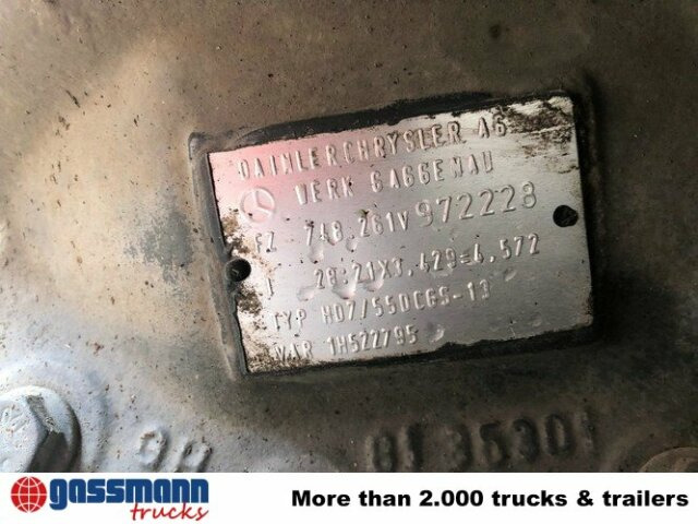 Essieu arrière pour Camion neuf Mercedes-Benz 2x Hinterachse 13t für Actros 2644 6x4: photos 9