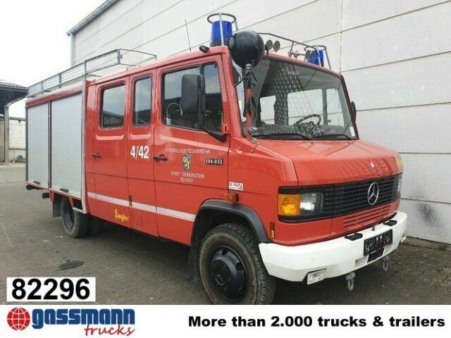Mercedes-Benz 814 D TLF 8/6 4x2, DOKA, Feuerwehr - Camion de pompier: photos 1 Mercedes-Benz 814 D TLF 8/6 4x2, DOKA, Feuerwehr - Camion de pompier: photos 1