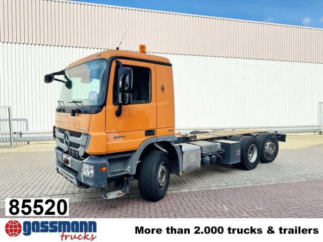 Mercedes-Benz Actros 2541 L 6x2, Lenk-/Liftachse - Camion ampliroll: photos 1 Mercedes-Benz Actros 2541 L 6x2, Lenk-/Liftachse - Camion ampliroll: photos 1