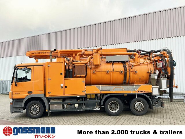Mercedes-Benz Actros 2544 L 6x2, Lenkachse, Kroll - Balayeuse de voirie: photos 3 Mercedes-Benz Actros 2544 L 6x2, Lenkachse, Kroll - Balayeuse de voirie: photos 3