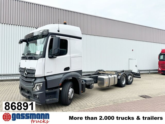 Mercedes-Benz Actros 2545 L 6x2, Lenk-/Liftachse, StreamSpace, - Châssis cabine: photos 1 Mercedes-Benz Actros 2545 L 6x2, Lenk-/Liftachse, StreamSpace, - Châssis cabine: photos 1