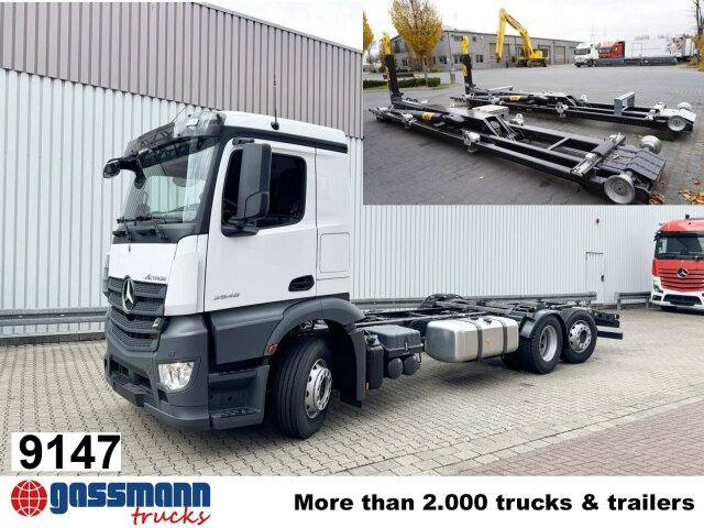 Mercedes-Benz Actros 2548 L 6x2, Retarder, Lenk-/Liftachse - Camion ampliroll: photos 1 Mercedes-Benz Actros 2548 L 6x2, Retarder, Lenk-/Liftachse - Camion ampliroll: photos 1