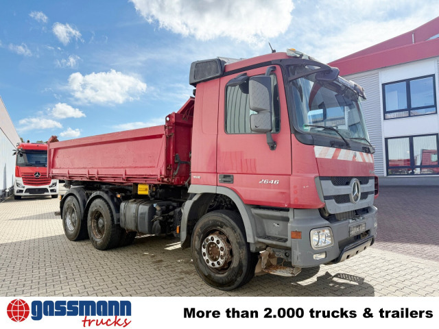 Camion benne Mercedes-Benz Actros 2646 K 6x4, Retarder, Bordmatik: photos 9