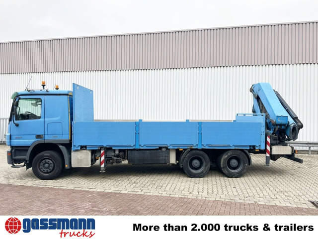Mercedes-Benz Actros 2741 L 6x4, Twist-Lock ausz. auf 3m, - Camion plateau, Camion grue: photos 2 Mercedes-Benz Actros 2741 L 6x4, Twist-Lock ausz. auf 3m, - Camion plateau, Camion grue: photos 2