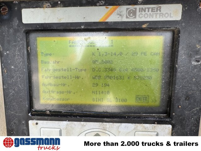 Mercedes-Benz Actros 3348 6x4, V8, Kroll Saug-/Spülwagen ca. - Balayeuse de voirie: photos 2 Mercedes-Benz Actros 3348 6x4, V8, Kroll Saug-/Spülwagen ca. - Balayeuse de voirie: photos 2