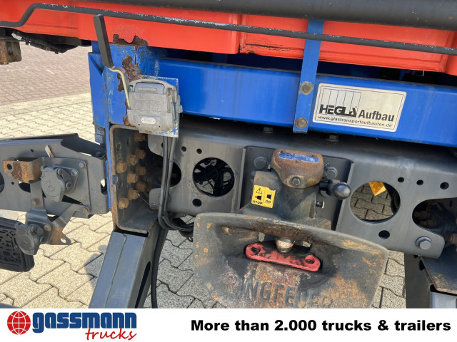 Camion plateau, Camion grue Mercedes-Benz Antos 1836 L 4x2, Glastransporter, Heckkran: photos 14
