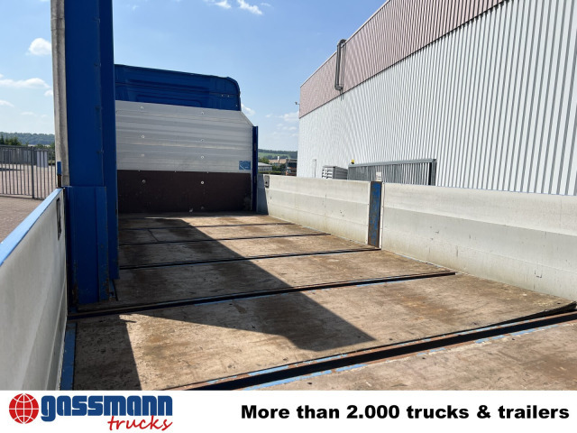 Camion plateau, Camion grue Mercedes-Benz Antos 1836 L 4x2, Glastransporter, Heckkran: photos 6