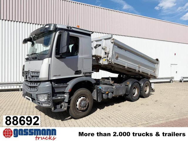 Mercedes-Benz Arocs 2643 LK 6x6 HAD, HydroDrive - Camion benne: photos 1 Mercedes-Benz Arocs 2643 LK 6x6 HAD, HydroDrive - Camion benne: photos 1
