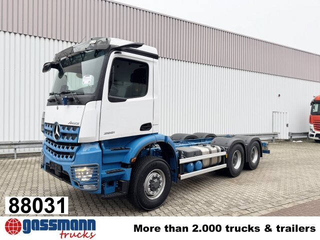 Mercedes-Benz Arocs 2651 L 6x6, HydroDrive, MirrorCam, - Châssis cabine: photos 1 Mercedes-Benz Arocs 2651 L 6x6, HydroDrive, MirrorCam, - Châssis cabine: photos 1