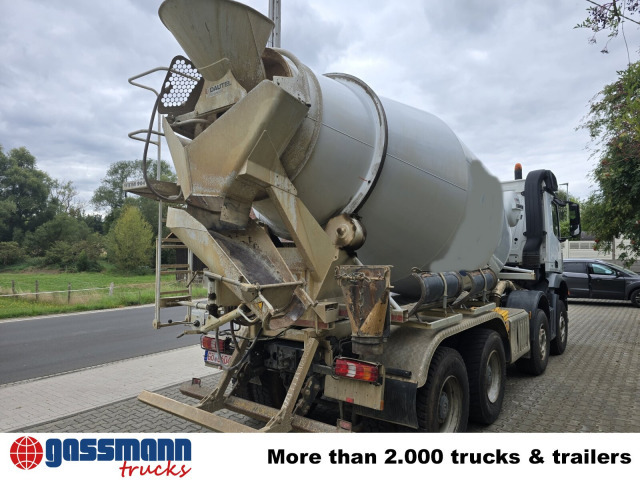 Camion malaxeur Mercedes-Benz Arocs 3240 8x4, 9 cbm Liebherr HTM 904 F: photos 11